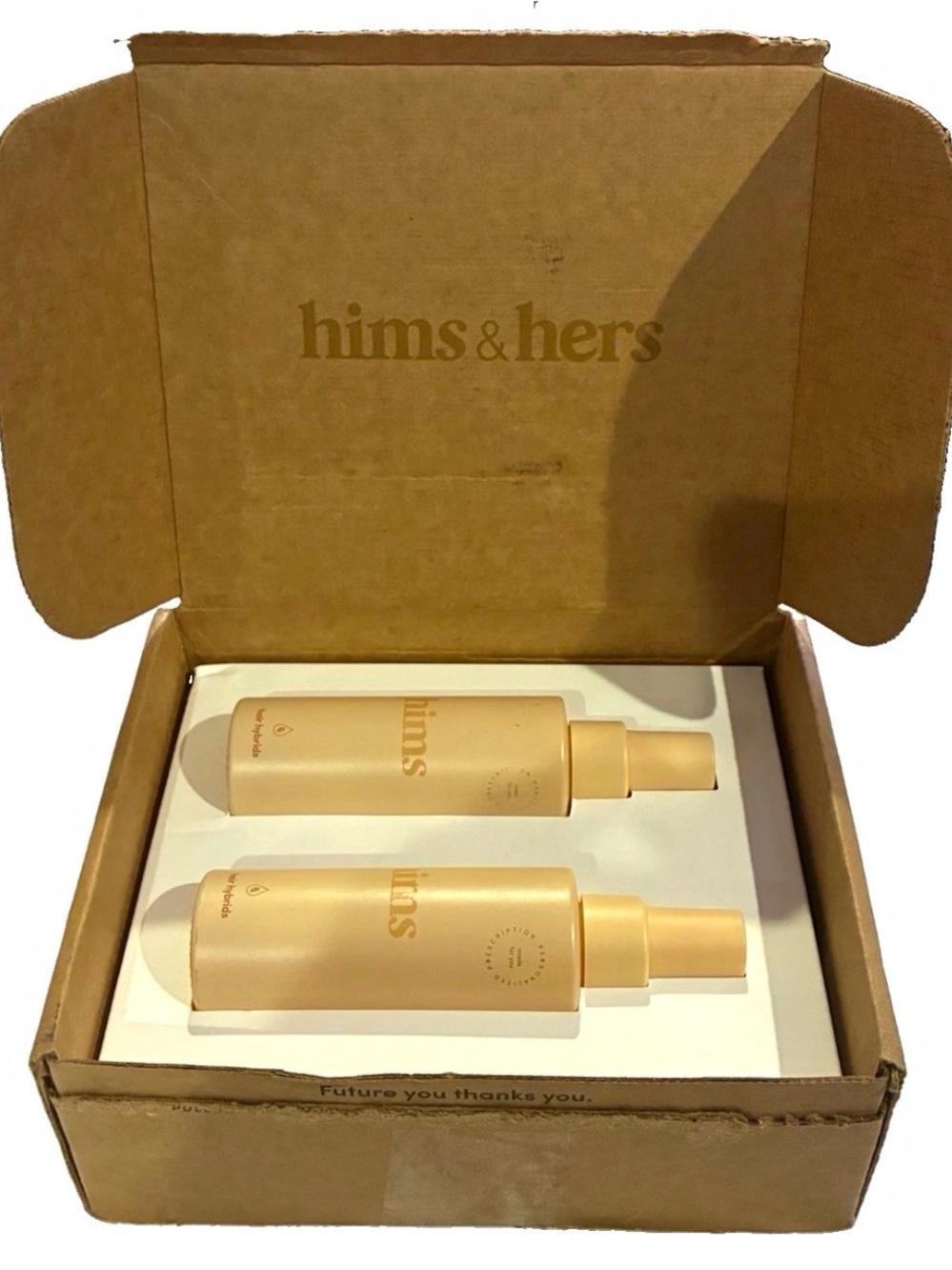 hims Hair Hybrids Finasteride & Minoxidil 6% Spray Set/Kit 180 mL